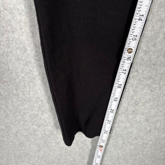 Torrid Leggings Womens 1X 14 16 Black Crop Signature Elastic Soft Jersey Knit - Picture 6 of 8